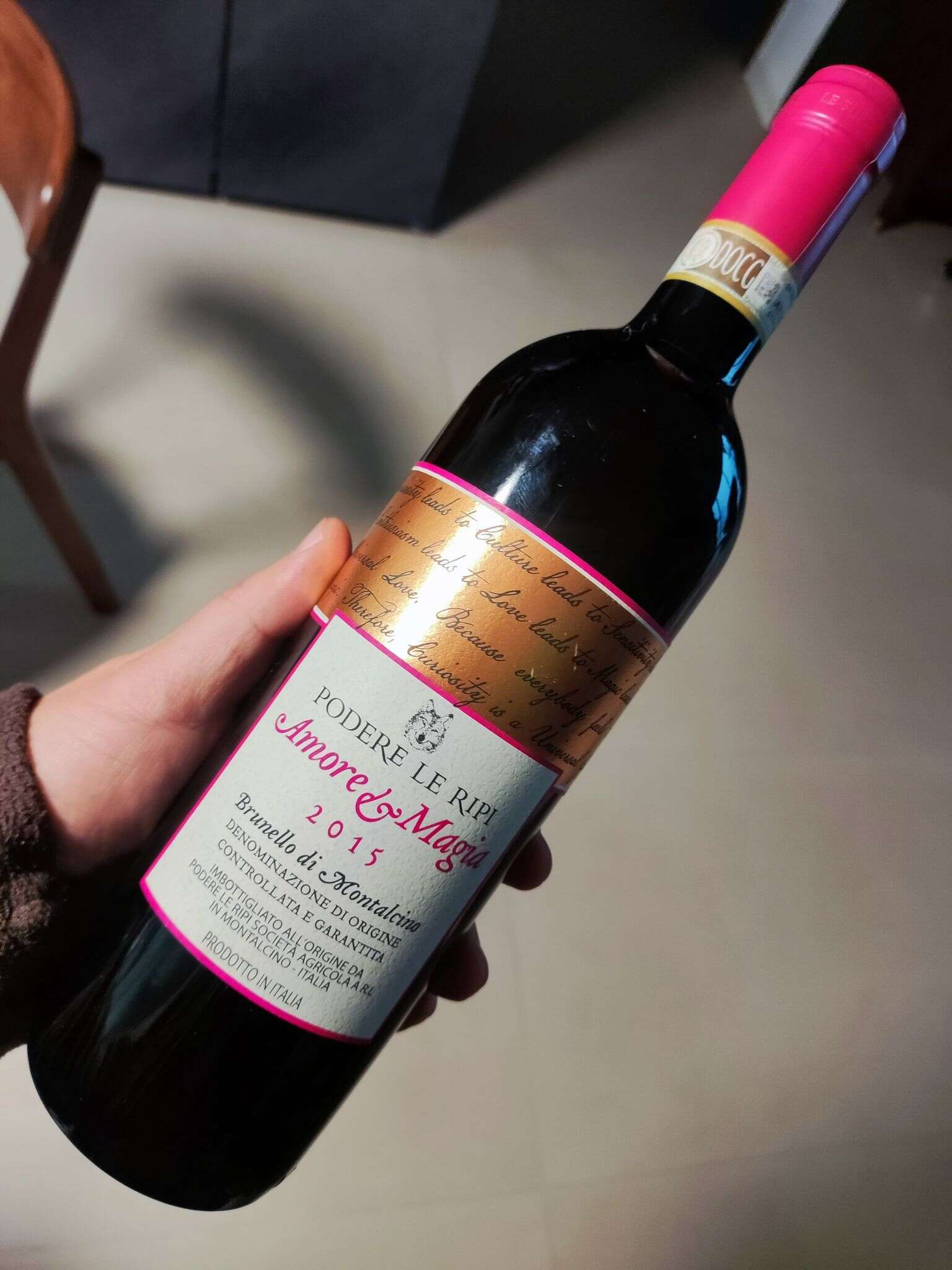 Amore de Magia Brunello di Montalcino 20240123 175150